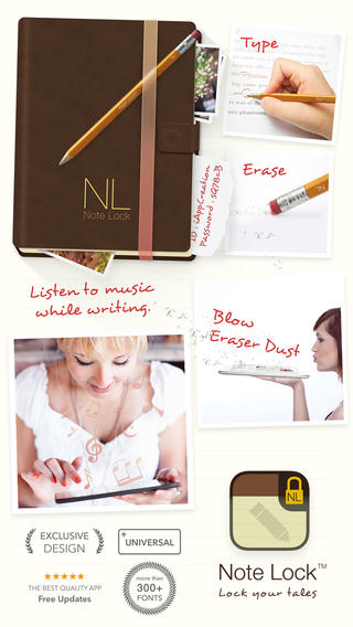 Note Lock Screenshots | i-App Creation Co.,Ltd. - Mobile App ...